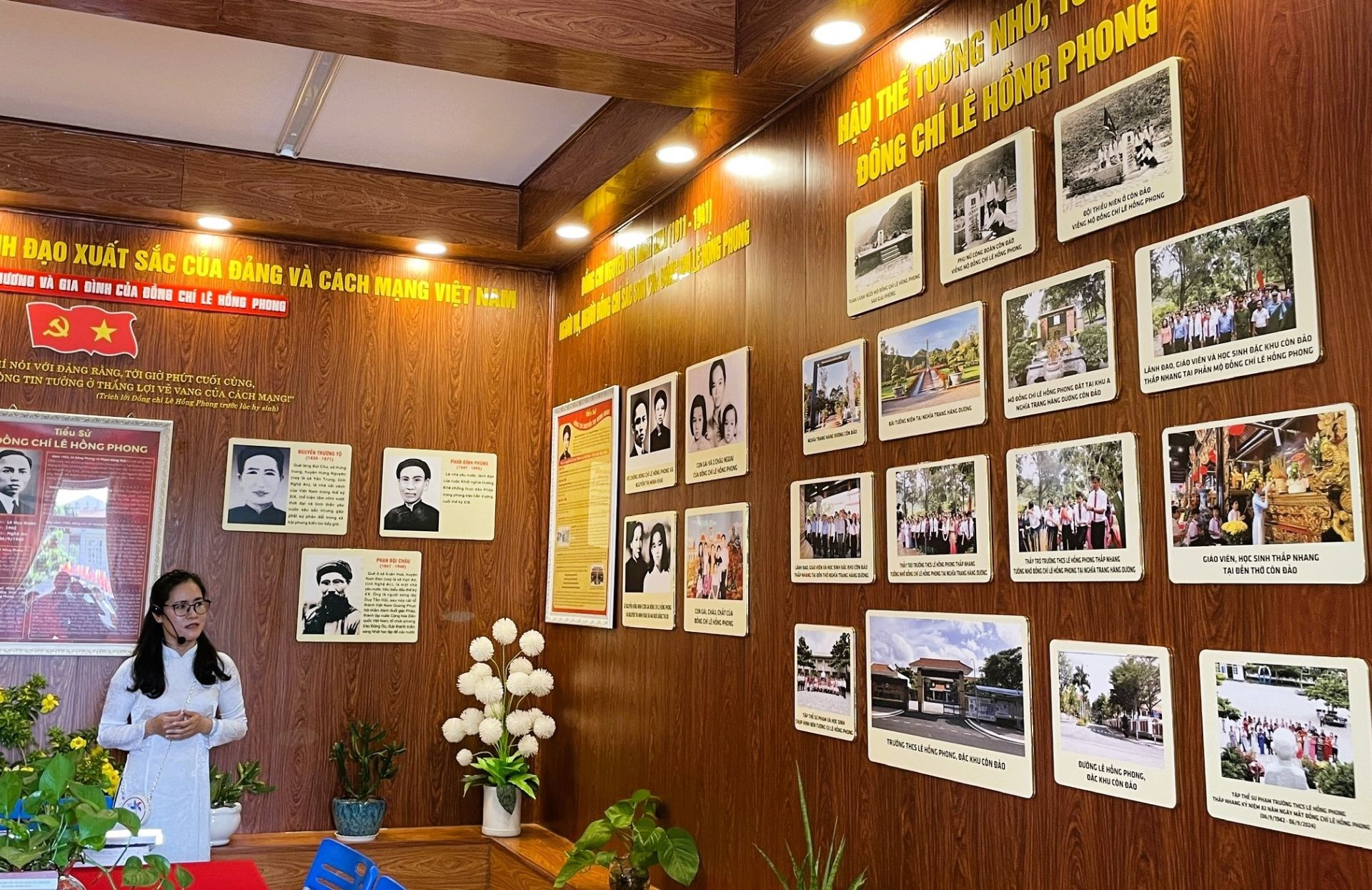 Khánh thành phòng trưng bày cuộc đời và sự nghiệp của Tổng Bí thư Lê Hồng Phong tại Côn Đảo