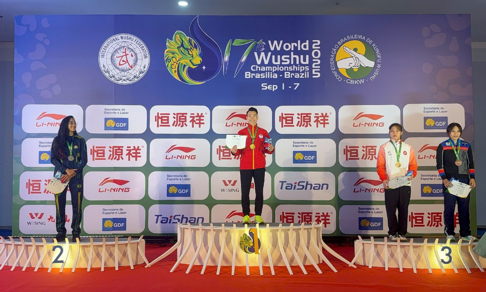 Vận động viên đoàn Bắc Ninh giành Huy chương Vàng Wushu thế giới