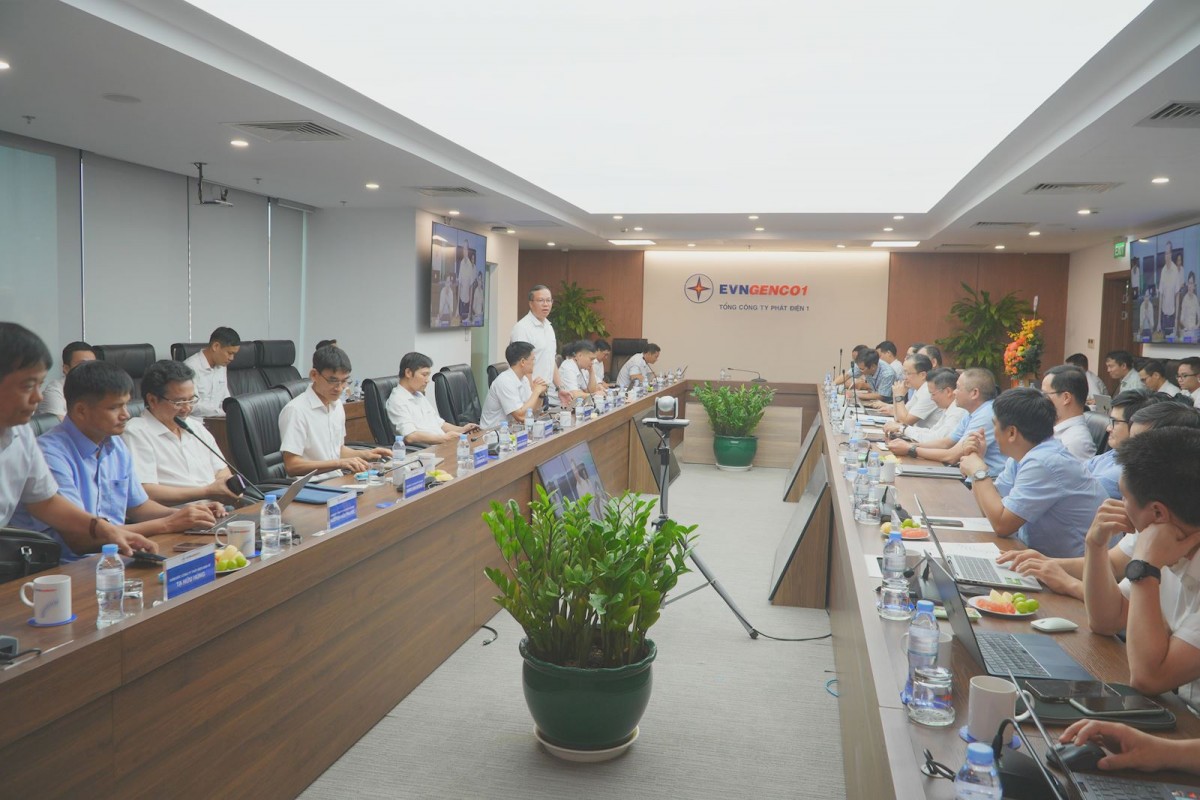 EVNGENCO1 và NSMO trao đổi phương thức vận hành các nhà máy điện trong các tháng cuối năm 2025.