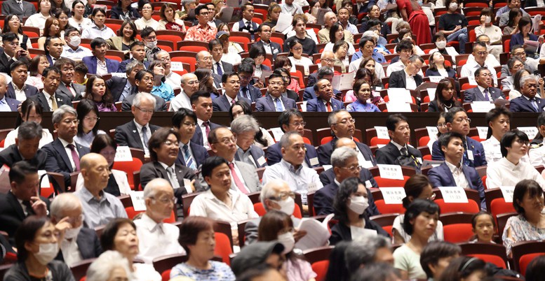 Chương trình Hòa nhạc kỷ niệm Quốc khánh lần thứ 80 của nước CHXHCN Việt Nam được tổ chức tại thành phố Sakai, Nhật Bản - Ảnh: VGP