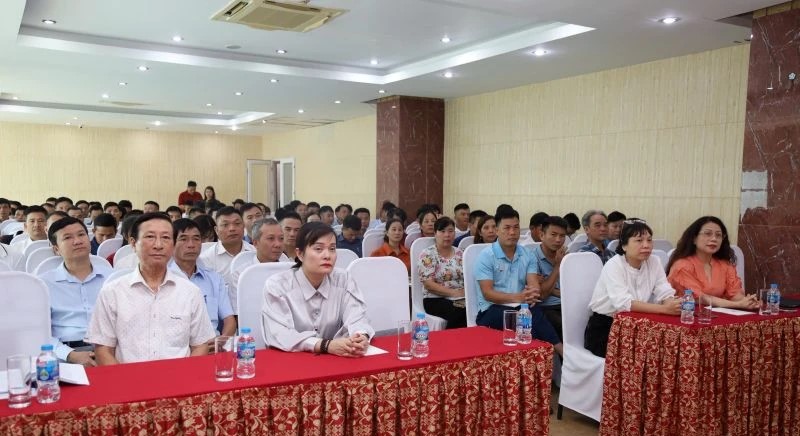 Các đại biểu tham dự tập huấn