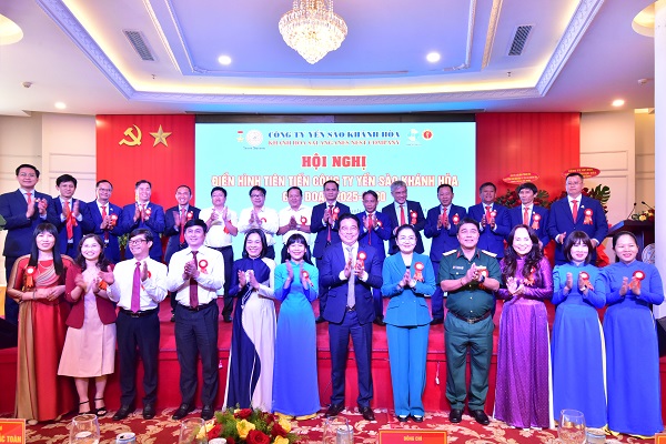 Công ty Yến sào Khánh Hòa: Tổ chức Hội nghị điển hình tiên tiến giai đoạn (2025- 2030) thành công tốt đẹp
