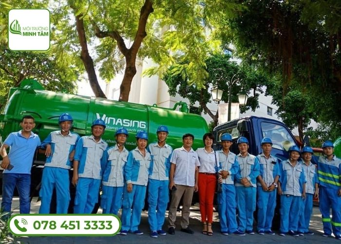 Môi Trường Minh Tâm và đội ngũ chuyên viên kỹ thuật tại Cần Thơ