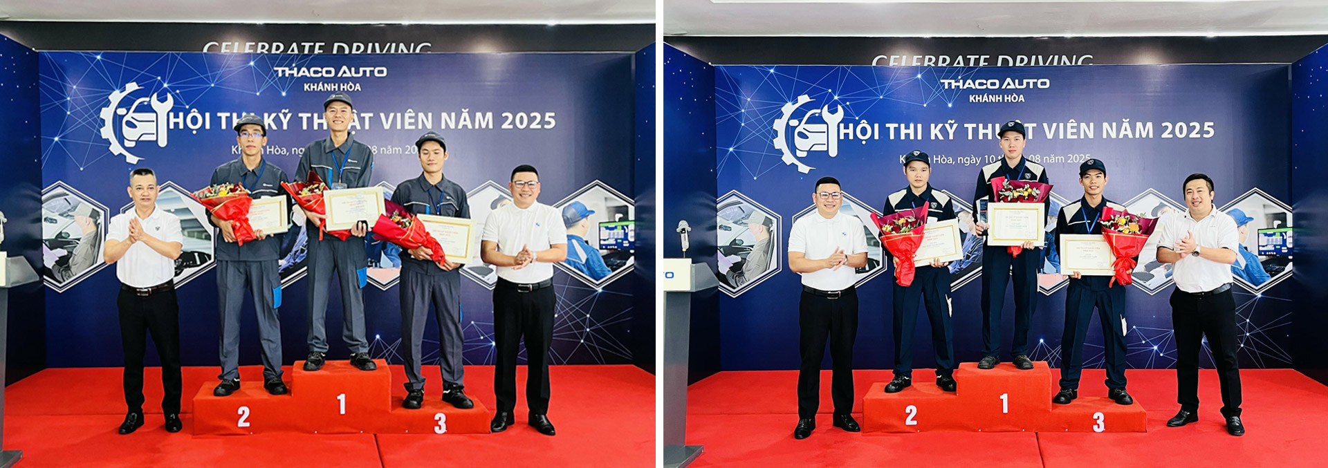 THACO AUTO Khánh Hòa vinh danh các cá nhân xuất sắc tại Hội thi của đơn vị