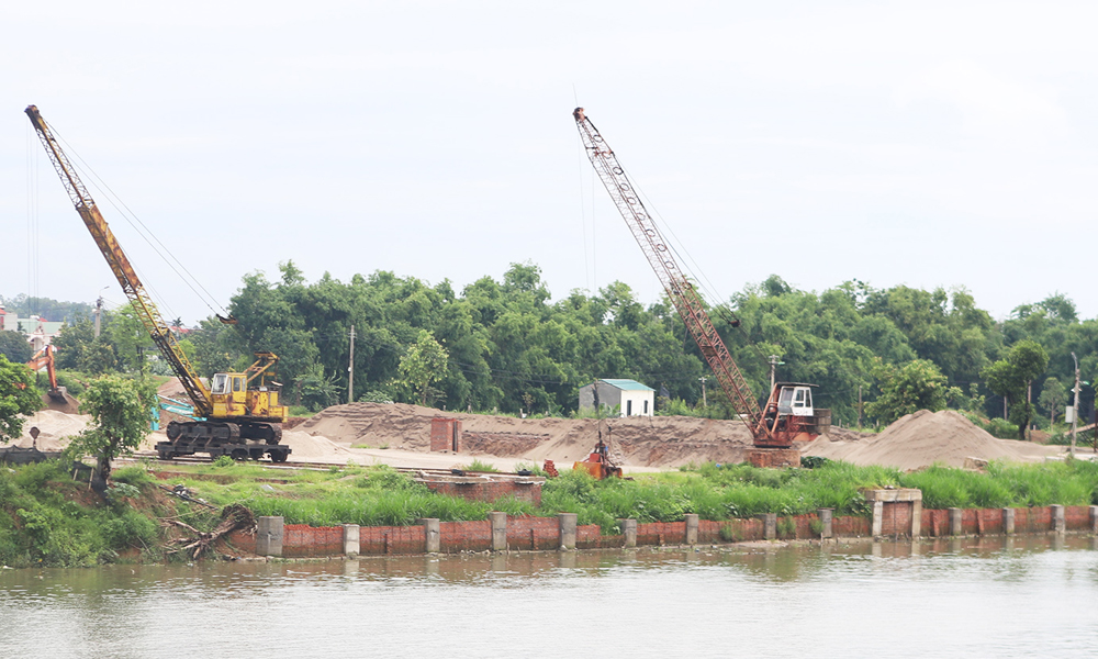 Bắc Ninh tăng cường thanh tra, kiểm tra, xử lý vi phạm trong lĩnh vực địa chất, khoáng sản