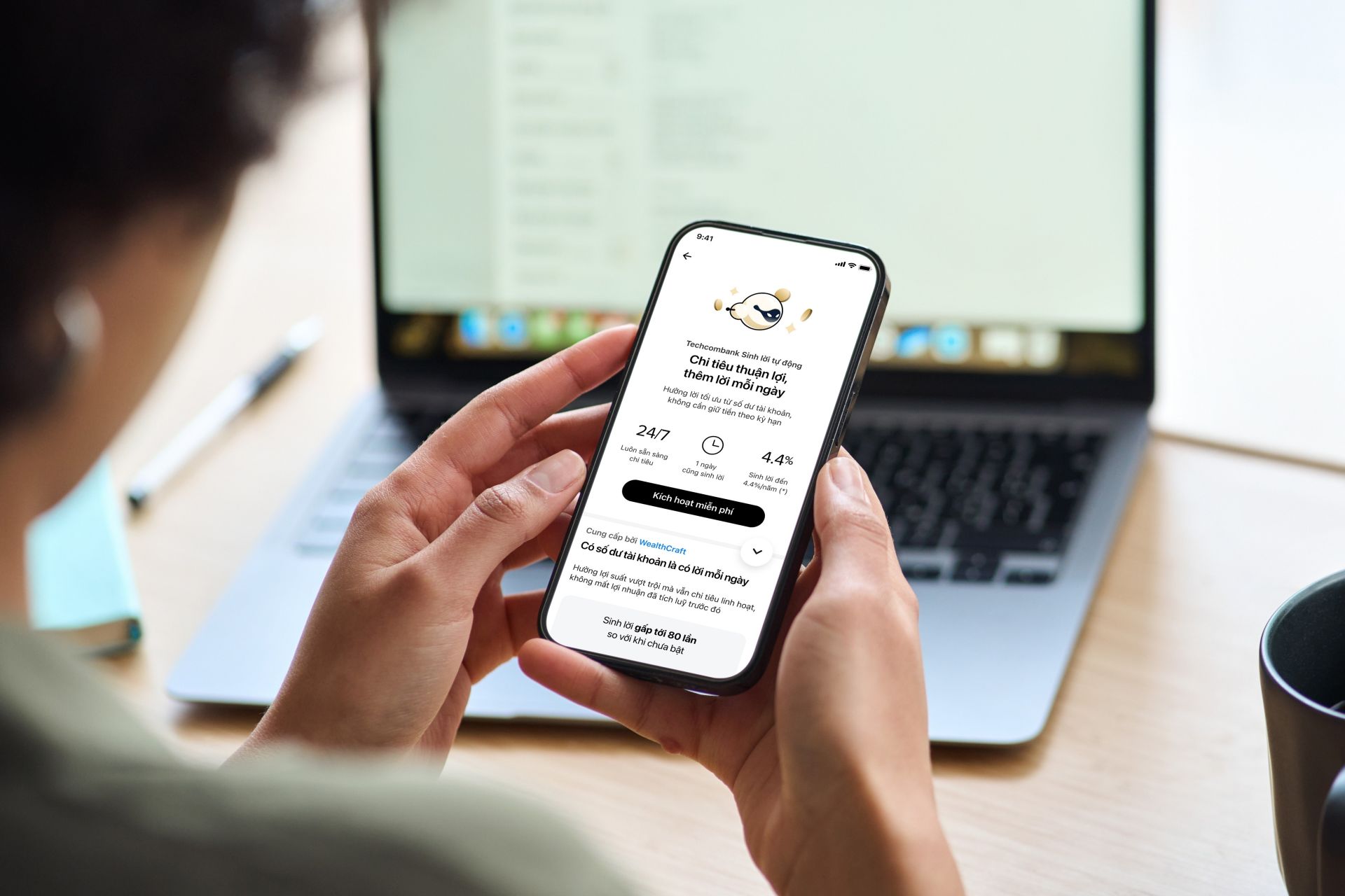 Sản phẩm Techcombank sinh lời tự động giành giải vàng Stevie Awards
