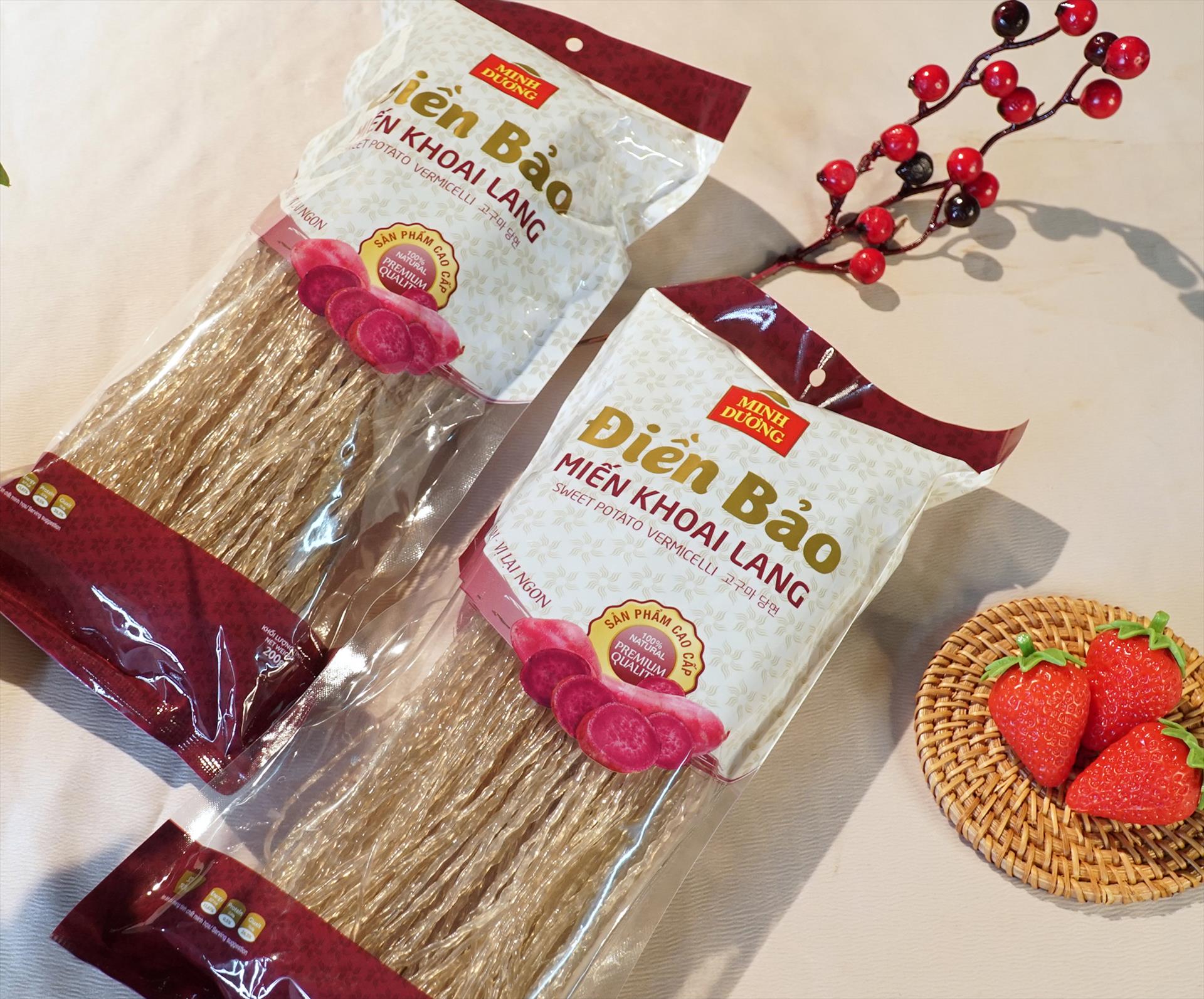 Sản phẩm Điền Bảo miến dong Sản phẩm Điền Bảo miến dong