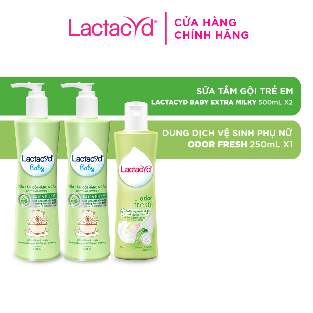 Sữa tắm gội Lactacyd Baby Extra Milky bị làm giả, bán tràn lan trên thị trường