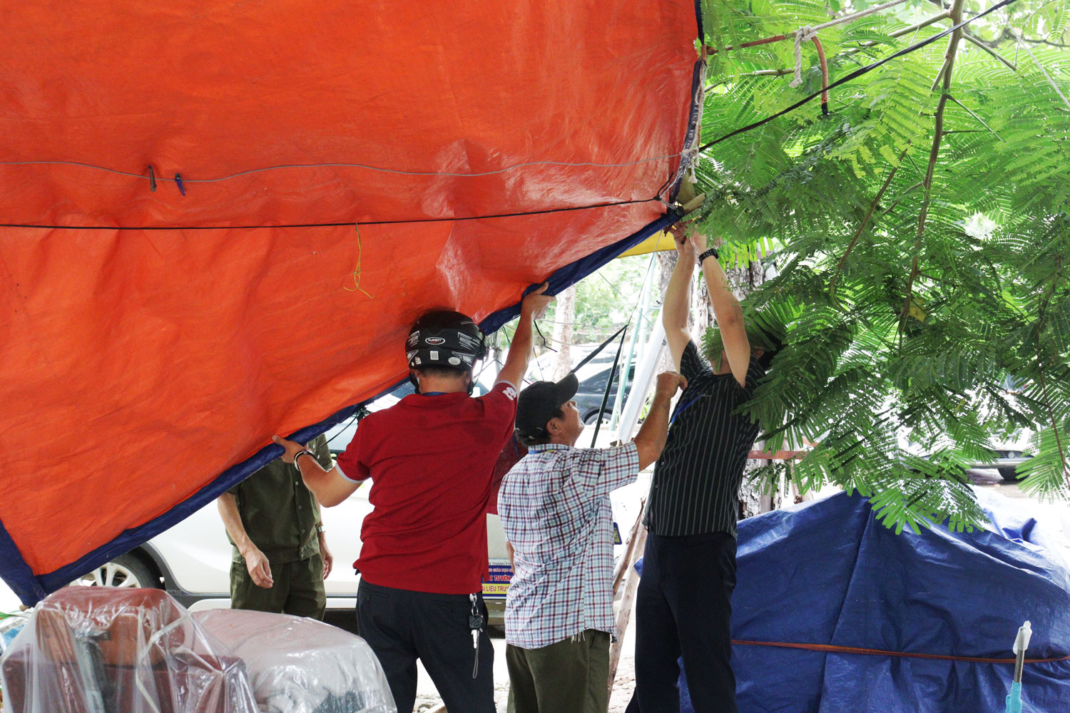 Phường Lê Chân ra quân thiết lập lại trật tự an toàn giao thông, trật tự đường hè, mỹ quan đô thị