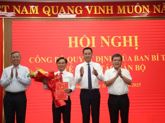 Ông Nguyễn Chiến Thắng được bổ nhiệm giữ chức Phó Bí thư Tỉnh ủy Quảng Trị