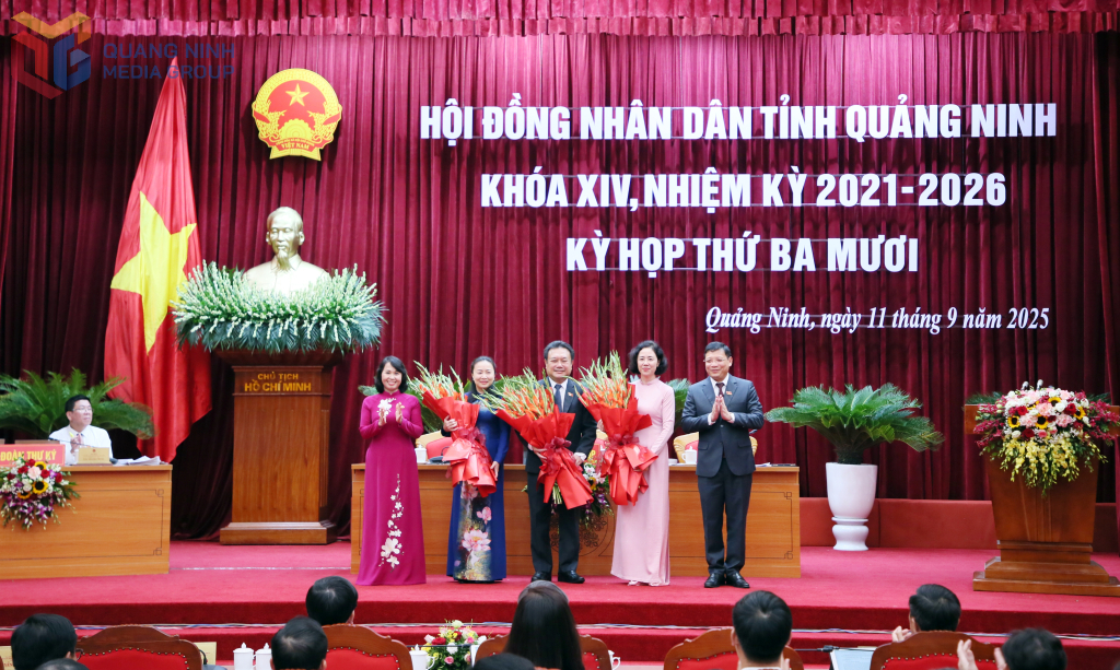 Ông Nguyễn Đức Thành được bầu giữ chức Phó Chủ tịch HĐND tỉnh Quảng Ninh