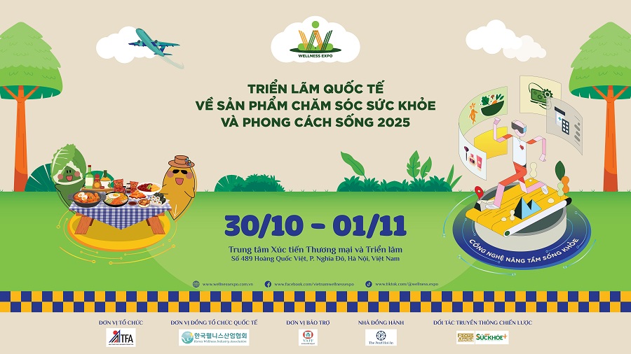 Nhiều điểm mới tại Triển lãm quốc tế về Sản phẩm Chăm sóc sức khỏe và phong cách sống 2025