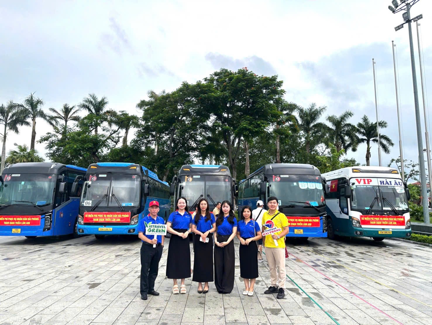 Vietravel Hải Phòng đồng hành cùng TP Hải Phòng đưa người dân tham quan triển lãm A80.