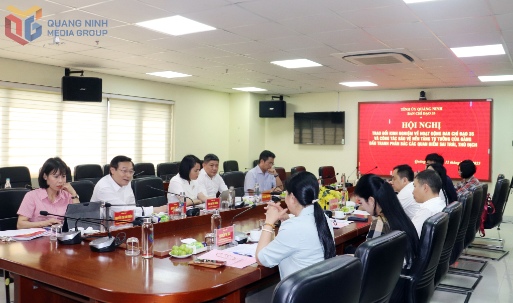 Ban Chỉ đạo 35 Đảng ủy Quốc hội làm việc với Ban Chỉ đạo 35 Tỉnh ủy Quảng Ninh