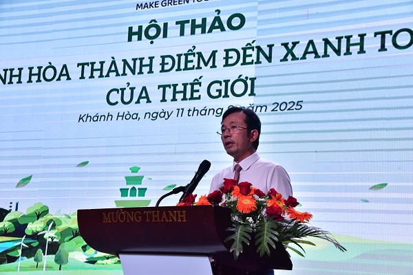 Ông Trần Xuân Toàn- Phó Tổng biên tập Báo Tuổi trẻ phát biểu khai mạc