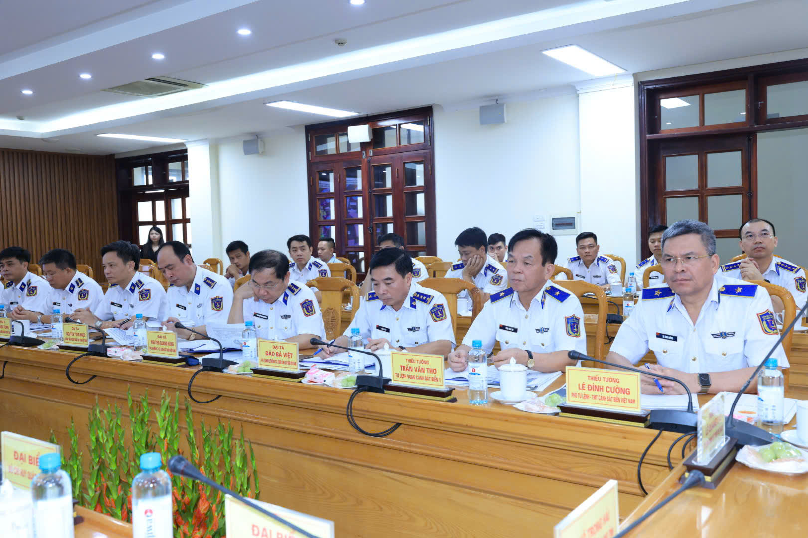 Đại biểu Cảnh sát biển Việt Nam tham dự