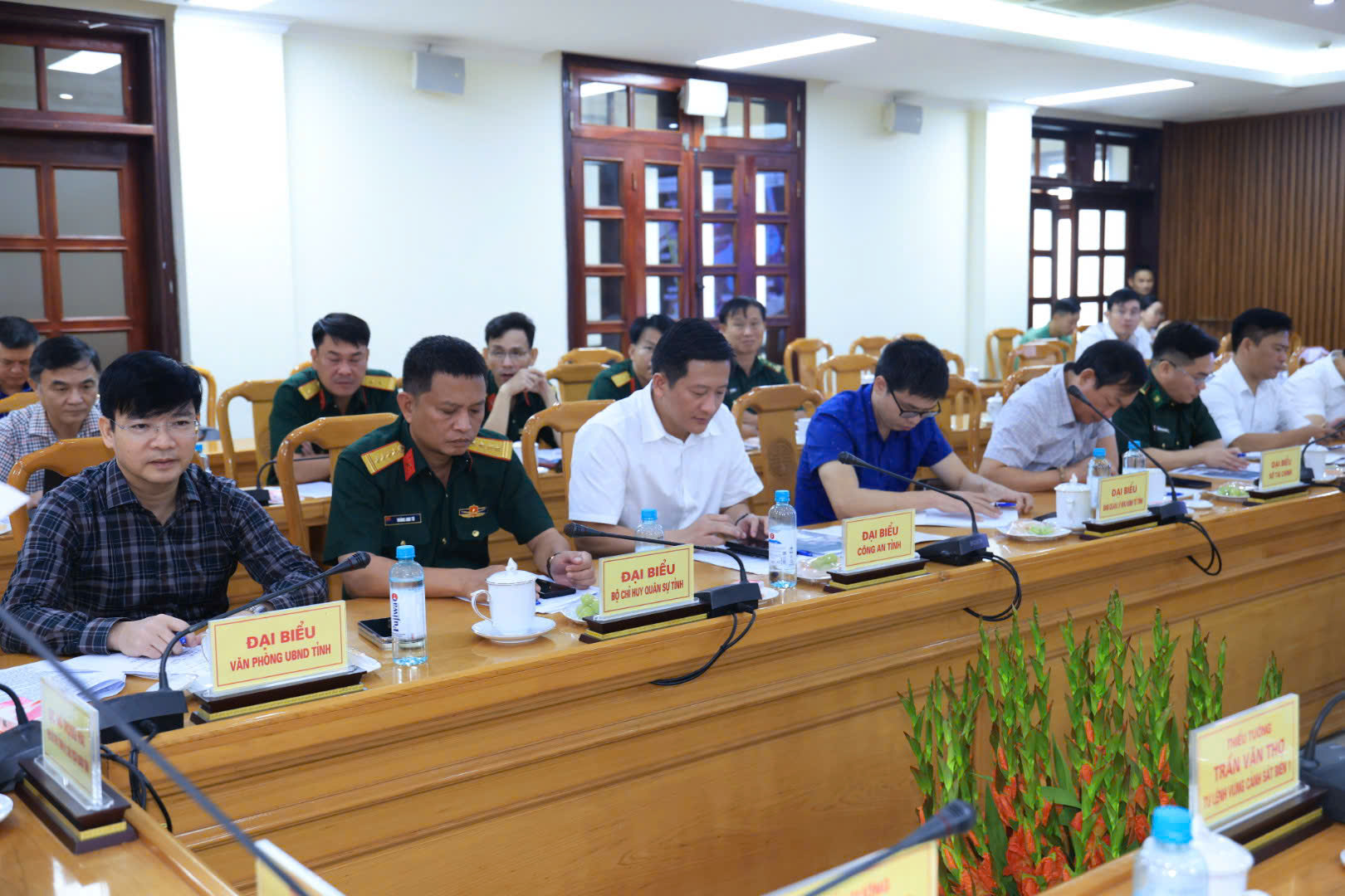 Đại biểu UBND tỉnh Hà Tĩnh tham dự