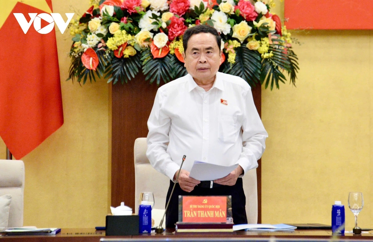 Chủ tịch Quốc hội chủ trì Hội nghị lần thứ Năm, Ban Chấp hành Đảng bộ Quốc hội