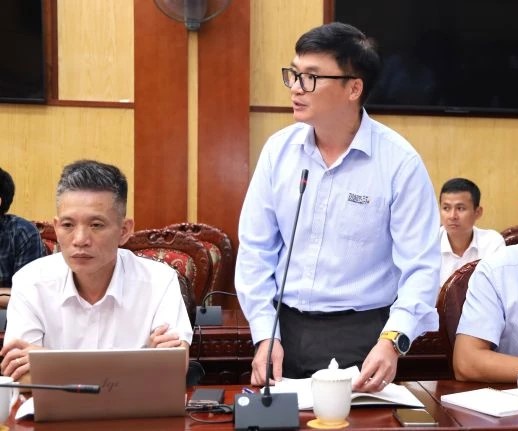 Đại diện chủ đầu tư KCN Thăng Long Thanh Hóa - giai đoạn 1 đề xuất tháo gỡ tiến độ triển khai dự án.