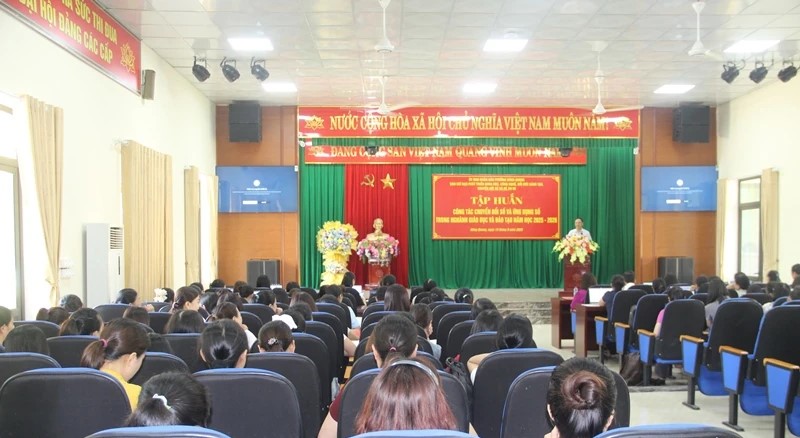 Toàn cảnh buổi tập huấn