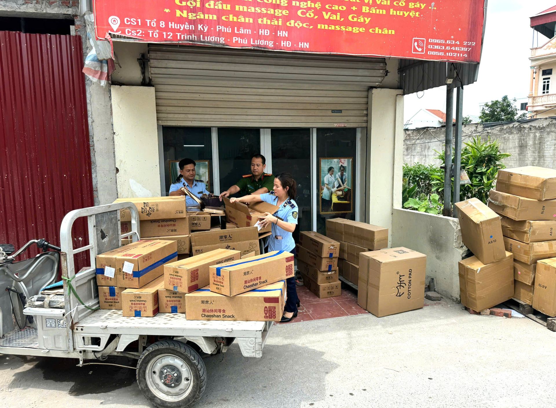 Kiểm tra Lực lượng Quản lý Thị trường Hà Nội