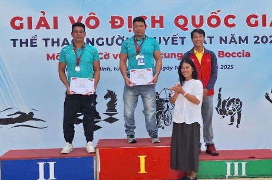 Hà Tĩnh giành 9 huy chương tại Giải Vô địch quốc gia thể thao người khuyết tật