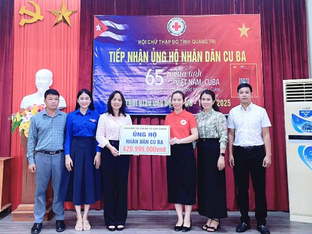 Đến nay, Quảng Trị quyên góp hơn 9,1 tỉ đồng ủng hộ Nhân dân Cuba.