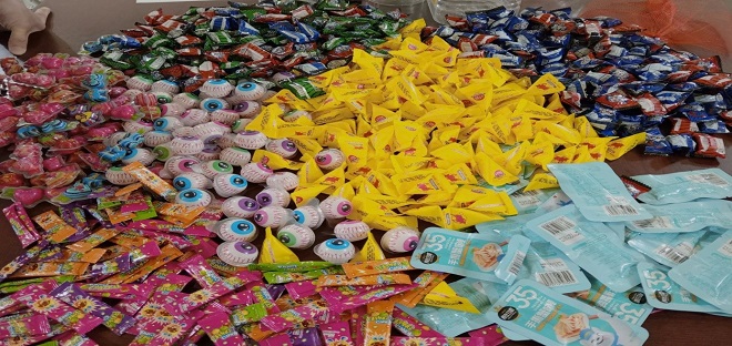 Số hàng hóa vi phạm bị phát hiện