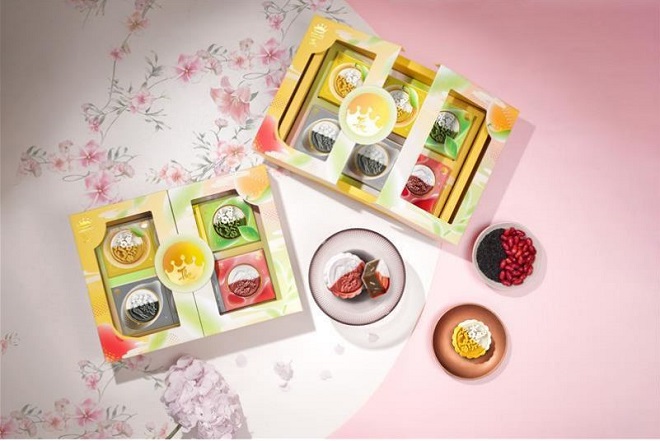 Một trong những bộ sưu tập bánh Trung thu của nhãn hàng Kinh Đô năm 2025