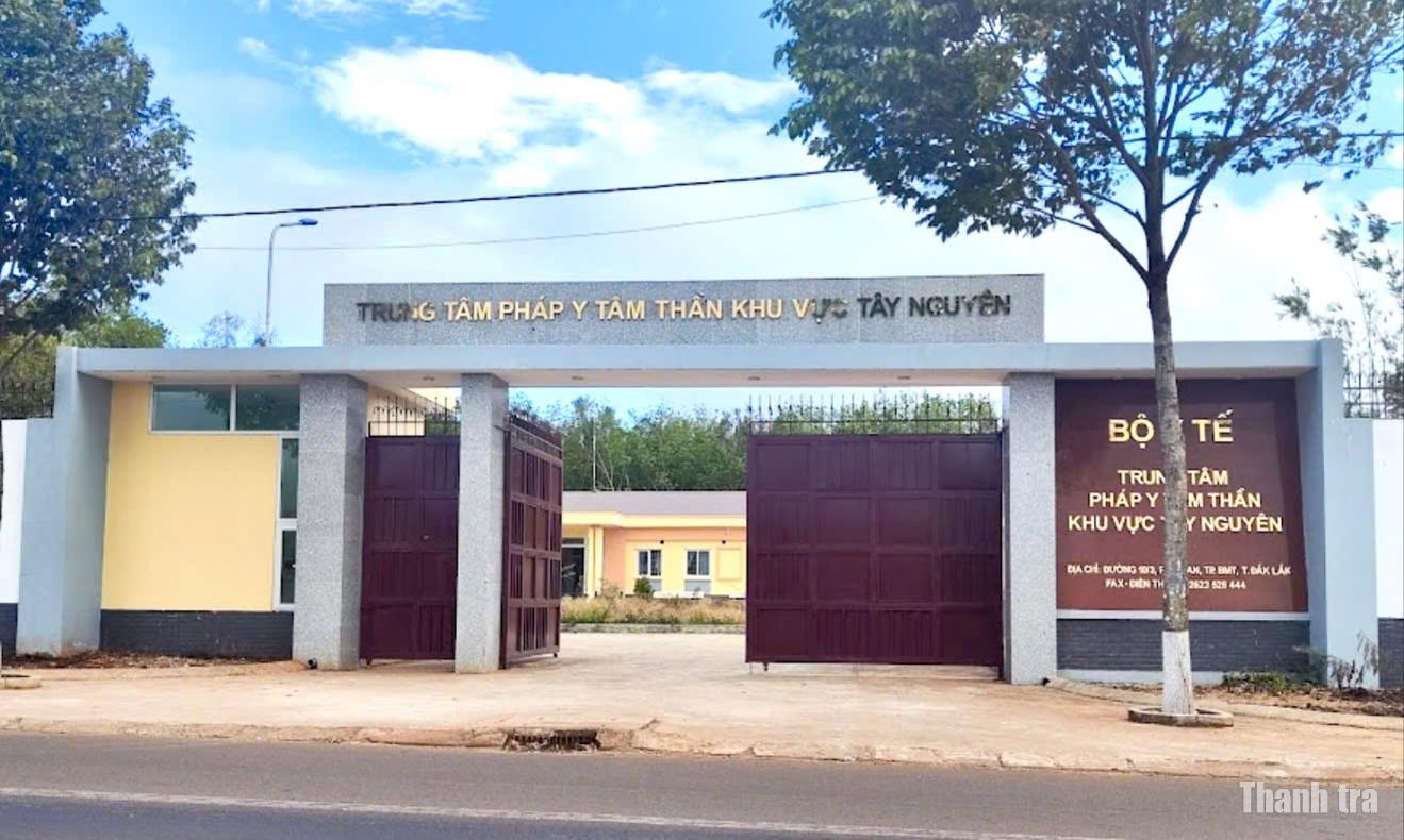 Khởi tố giám đốc và 4 nhân viên Trung tâm Pháp y tâm thần khu vực Tây Nguyên