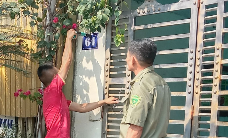 Cần Thơ triển khai đánh số và gắn biển số nhà, công trình xây dựng