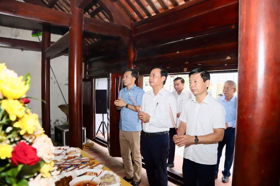 Trang trọng Lễ giỗ Tổng Bí thư Trần Phú lần thứ 94