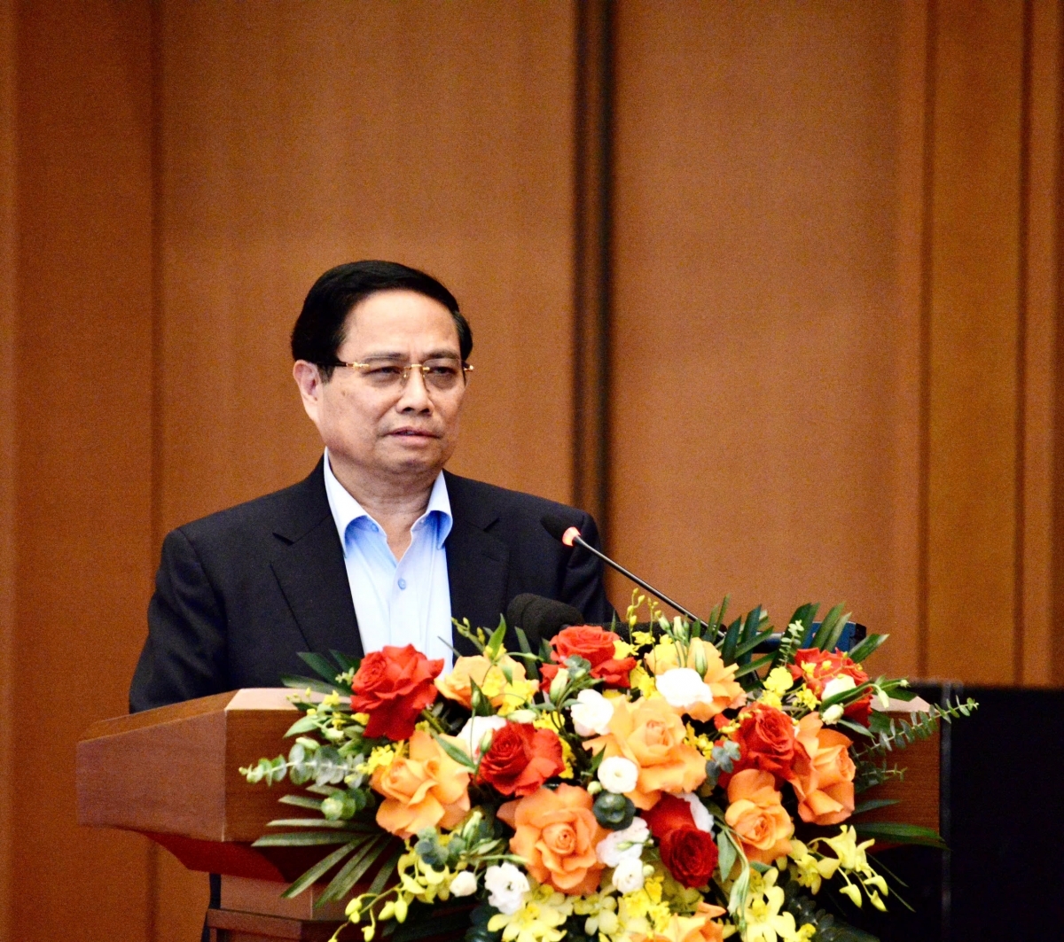 Thủ tướng Chính phủ Phạm Minh Chính phát biểu