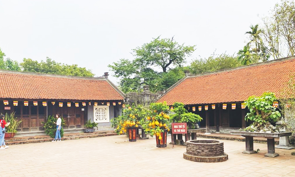 Nét cổ kính chùa Dâu Nét cổ kính chùa Dâu