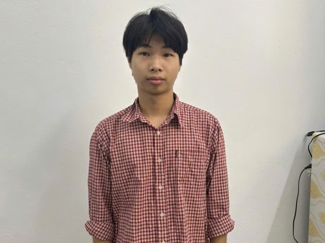 Đối tượng Bùi Lại Việt Anh tại Cơ quan Công an. Đối tượng Bùi Lại Việt Anh tại Cơ quan Công an.