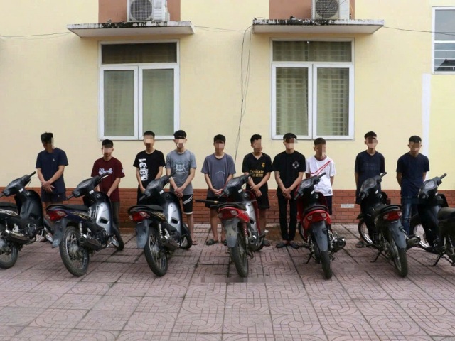 Nghệ An: Triệt xóa nhóm thanh thiếu niên mang hung khí gây rối tại khu đô thị Handico Vinh Tân