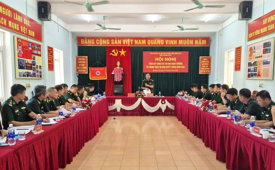 Cụm thi đua số 1 Bộ đội Biên phòng tỉnh Quảng Trị tổng kết công tác thi đua khen thưởng. Cụm thi đua số 1 Bộ đội Biên phòng tỉnh Quảng Trị tổng kết công tác thi đua khen thưởng.