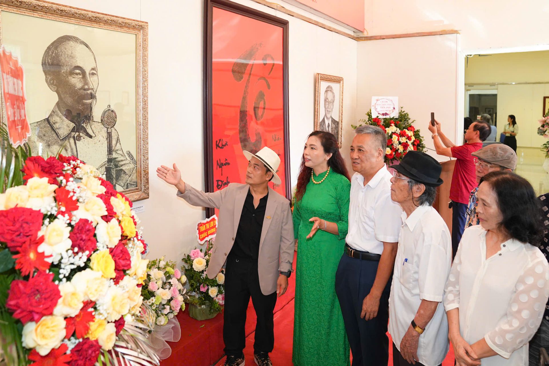 Hải Phòng: Triển lãm tranh mỹ thuật “Sợi tóc - Sợi nghệ thuật”