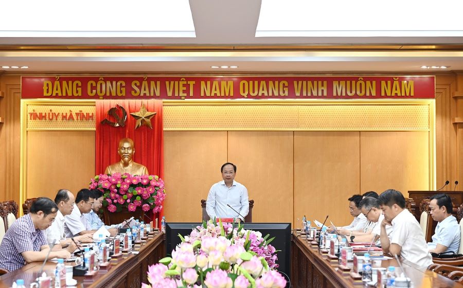 Hà Tĩnh: Chuẩn bị chu đáo, đảm bảo toàn diện cho Đại hội Đảng bộ tỉnh lần thứ XX