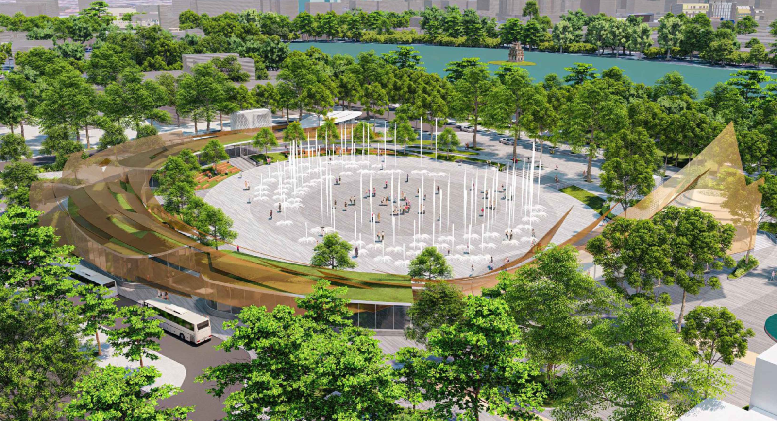 Hà Nội: Khởi công xây Quảng trường phía đông Hồ Gươm trước ngày 10/10