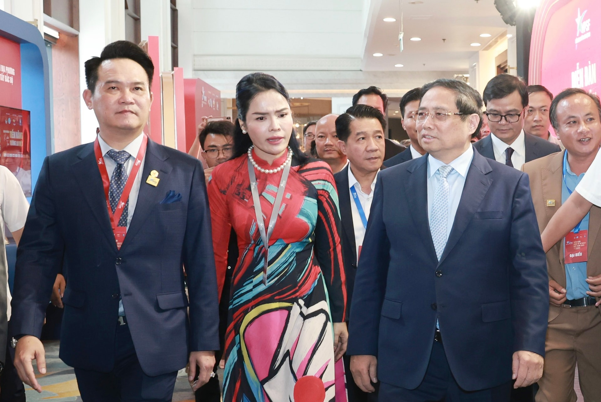 Thủ tướng Chính phủ Phạm Minh Chính dự Diễn đàn Kinh tế tư nhân Việt Nam.