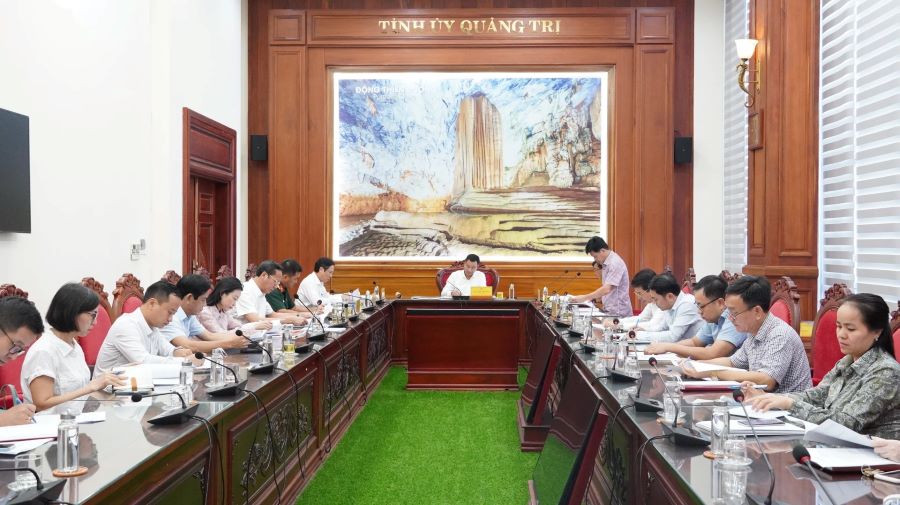 Quảng Trị: Đại hội Đảng bộ tỉnh phải bảo đảm trang trọng, chu đáo, an toàn và tiết kiệm