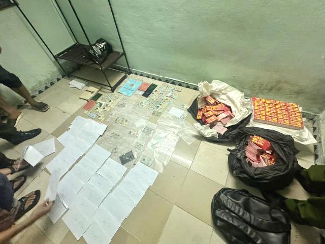 Tang vật thu giữ trong vụ án.