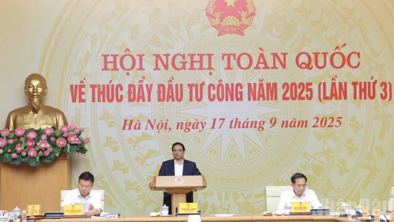 Thủ tướng Phạm Minh Chính chủ trì hội nghị đầu tư công