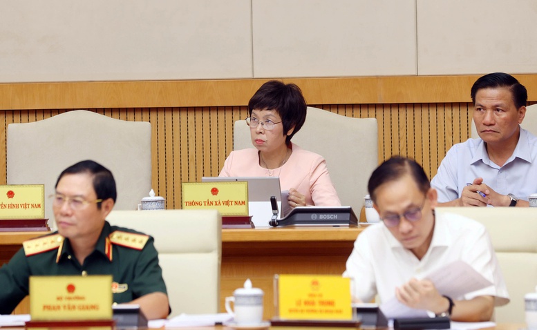 C&aacute;c đại biểu tham dự cuộc họp - Ảnh: VGP/Nguyễn Ho&agrave;ng