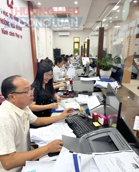 Một cửa UBND phường Hòa Khánh TP. Đà Nẵng