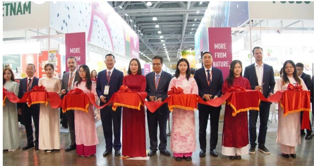 Nhiều sản phẩm thực phẩm thế mạnh của Việt Nam được giới thiệu tại Hội chợ Worldfood Moscow 2025