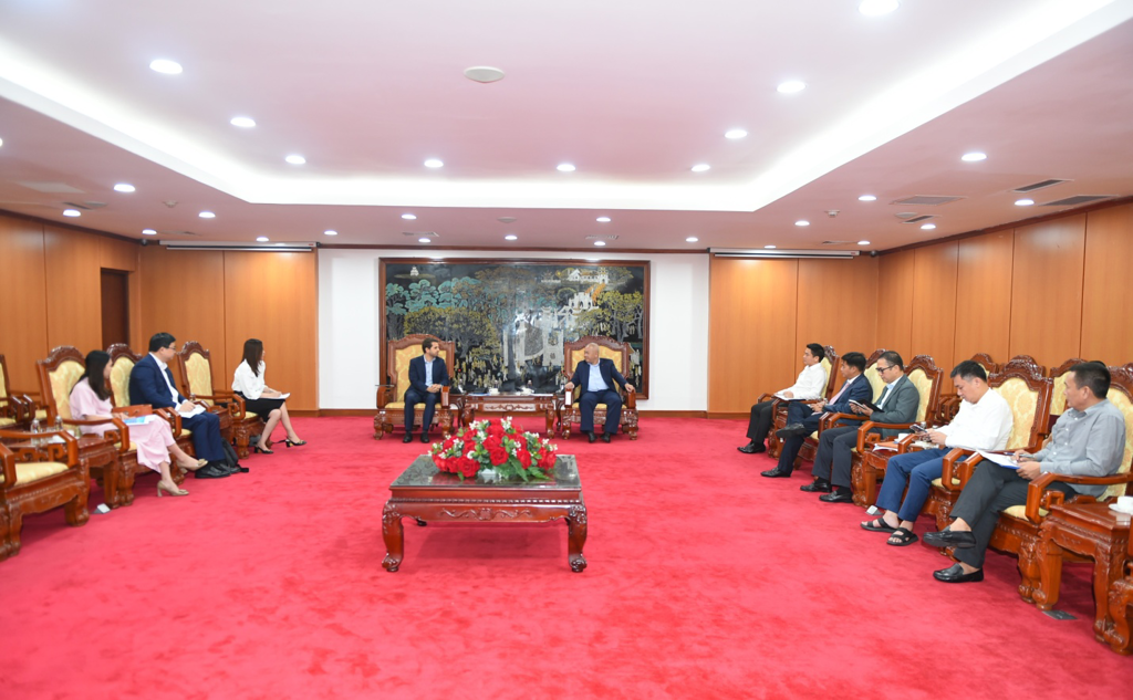 Toàn cảnh buổi tiếp Toàn cảnh buổi tiếp