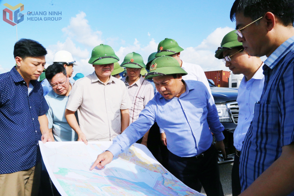 Bí thư Tỉnh ủy Quảng Ninh chỉ đạo rà soát mở rộng quy hoạch toàn bộ khu vực Trung tâm Hành chính mới của tỉnh đang được nghiên cứu một cách tổng thể, quy mô.