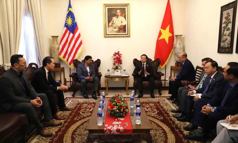 Phó Thủ tướng Trần Hồng Hà tiếp lãnh đạo một số hiệp hội, doanh nghiệp Malaysia